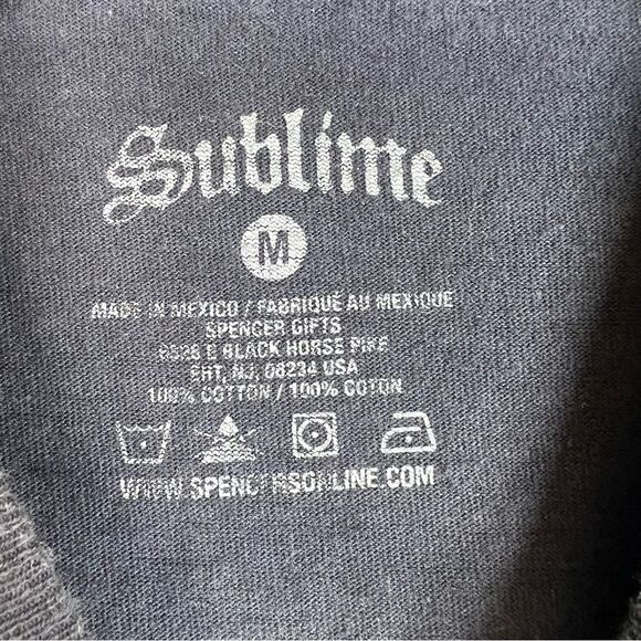 Sublime Shirt Mens Tie Dye Band Graphic Tee Officially Licensed T-Shirt Size M - Picture 7 of 9